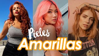 TONOS PARA PIEL AMARILLA ☀️ CABELLO [upl. by Bertrand]