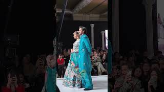 Nausheen shah amp Saleem Miraj Walk at Bridal Couture Week 2023 [upl. by Meyers]