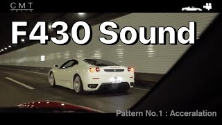 Ferrari F430 Sound  Brilliant Exhaust  フェラーリ ブリリアント サウンド [upl. by Hoffman]