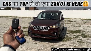 Meet 2024 Ertiga ZXIO CNG🔥Suzuki Ertiga CNG Price amp features Top Model Review [upl. by Alyhc672]