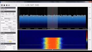 Baofeng DM5R Digital Signal Viewed On SDR [upl. by Arrol]