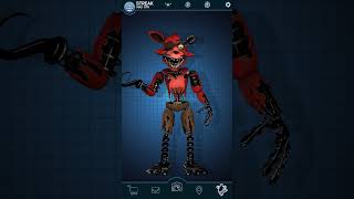 Withered Foxy FNaF Workshop amp Voice Line Animation [upl. by Richart]