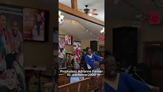 Prophetess Adrianne Farmer adriannefarmerministries7617 fyp foryou viralvideo [upl. by Nodnerb]