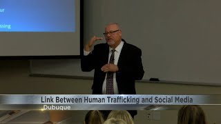 University of Dubuque hosts presentation on human trafficking in Iowa [upl. by Clemence]