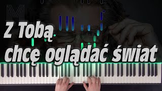 Z Tobą chcę oglądać świat  Zbigniew Wodecki Zdzisława Sośnicka  piano cover NUTY [upl. by Sethi]