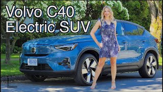 2022 Volvo C40 review  This electric SUV or the XC40 [upl. by Litha320]