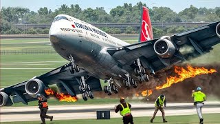 Tragic Terrifying Catastrophic Plane Crashes Filmed Seconds Before Disaster  Best Of The Week [upl. by Laynad]