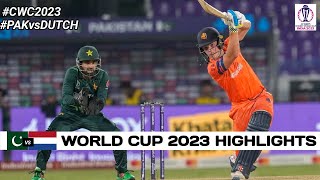 Pak vs ned world cup 2023 highlights  pakistan vs netherlands world cup 2023 match highlights [upl. by Attenohs302]