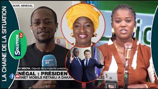 REPORT ELECTION LA COMMUNAUTE INTERNATIONALE ACCULE MACKYABDOU MBOW CONTREDIT SON LEADER [upl. by Digdirb]