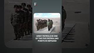 Indian Army Conducts Patrolling At Depsang Plains in Ladakh  Subscribe to Firstpost [upl. by Aivataj987]