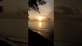 Beautiful Sunset at Sabah Malaysia Beach beach sunset borneo [upl. by Paton]