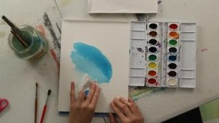 Paint Fading Technique  Art Projects [upl. by Graybill]