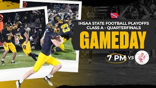 Wapsie Valley vs West Hancock  IHSAA Class A Football Playoffs Quarterfinals [upl. by Aihsel658]