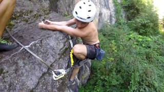 Via ferrata  klettersteig  Chaudfontaine [upl. by Letnohc]