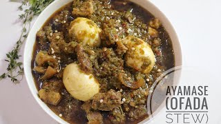 Ayamase Ofada Stew [upl. by Oslec]