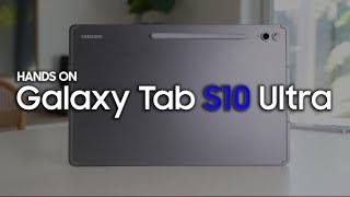 Galaxy Tab S10 Ultra HANDS ON [upl. by Ardnuasac]