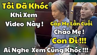 Sư Minh Tuệ Gặp Mẹ Lần Cuối Trước Khi Đi Ấn Độ Khiến Ai Xem Cũng Không Thể Kiềm Được Nước Mắt [upl. by Yelda]