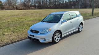 2005 Toyota Matrix XR Manual Transmission WalkAround [upl. by Kali2]