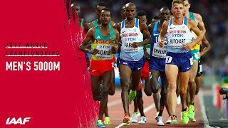 Mens 5000m Final  IAAF World Championships London 2017 [upl. by Aidyl]