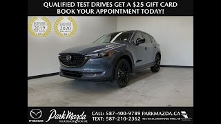 POLYMETAL GREY METALLIC47C 20215 Mazda CX5 Kuro Edition Review  Park Mazda [upl. by Malarkey]