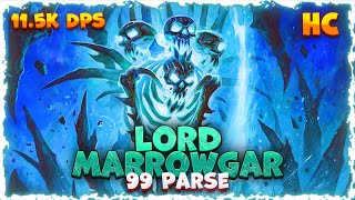 Lord Marrowgar 25HC 115k DPS 99 Parse  Wrath of the Lich King Combat Rogue [upl. by Ainoet16]