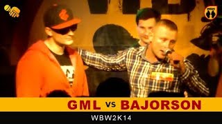 Bajorson 🆚 Gml 🎤 WBW 2014 Warszawa freestyle rap battle [upl. by Libyc]