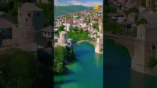 Discover the Splendor of Mostar Bosnia and Herzegovina  shorts [upl. by Crary865]