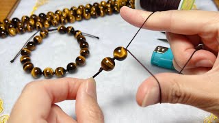 How to Make a Braided Bracelet in 10 Minutes DIY Jewelry Making Tutorials [upl. by Anirtak]