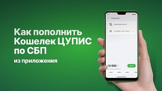 Как пополнить Кошелек ЦУПИС по СБП из приложения [upl. by Payne865]