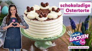 Schokotorte für Ostern  Rezepte für Lidl von Sallys Welt [upl. by Yearwood]