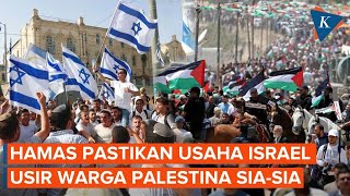 Hamas Sebut Usaha Israel Usir Warga Palestina hanya Anganangan [upl. by Tedd]