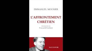 Emmanuel Mounier – quotDes vertus couronnées de pavotquot [upl. by Herodias]