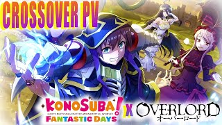 Overlord Crossover Ainz and Albedo are HERE  Konosuba Fantastic Days Game  Overlord Event [upl. by Yanrahs]