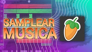 Como SAMPLEAR MÚSICA no FL STUDIO MOBILE 📱 [upl. by Eimia218]