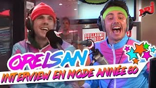 Interview dOrelsan en mode année 80  Guillaume Radio sur NRJ [upl. by Htezil]