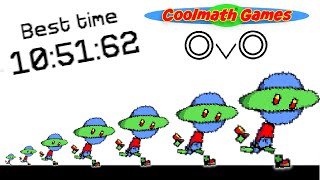 Cool Math Games OvO 144 Any Glitchless WORLD RECORD Speedrun in 105162 Event Submission [upl. by Yortal]