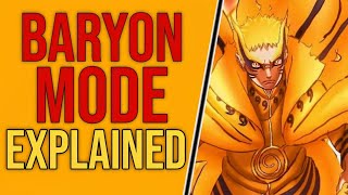 Naruto Baryon Mode Explained [upl. by Notgnirrac]