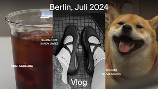 Berlin vlog 여름조각모음 🍞🍓 Udk 룬트강 살로몬x샌디리앙 여름야외영화상영 co 사진전 산도맛집 [upl. by Babby]