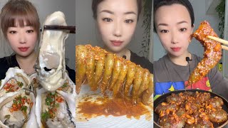 Yummy  13 Eating Show 🦐🦞🦪🦀 Shrimp 🦞🦐 lobster 🦞🦞 Oysters 🦪Seafoodmukbang seafood yummyfood [upl. by Celeski]