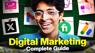 Learn DIGITAL MARKETING In 2024 FULL ROADMAP 🚀  Build A Career In Digital Marketing [upl. by Ahtoelc]