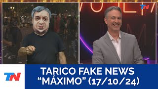 TARICO FAKE NEWS “MÁXIMO KIRCHNER” en “Sólo una vuelta másquot [upl. by Dunc449]