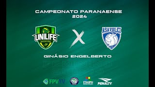 PARANAENSE 2024  SUB 19  SÉRIE A  UNILIFE MARINGÁ X SANTA HELENA  ASAVÔLEI [upl. by Mallory]