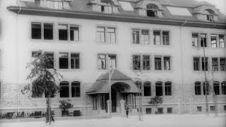 Yverdon 1912 extrait  Pestalozzi  Ecole ménagère [upl. by Ociram]