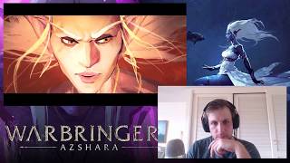 Kiwi REACTS  Warbringers  Azshara Animated Short  World of Warcraft [upl. by Horatia340]