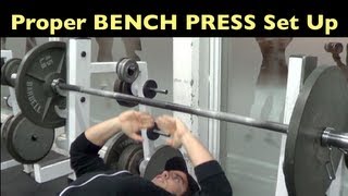 Bench Press Tips  Proper Set Up [upl. by Loux502]