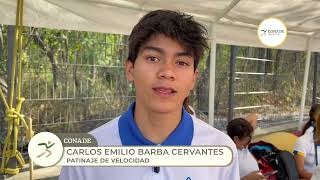 Patinaje de velocidad  Nacionales CONADE 2024 Carlos Emilio Barba Cervantes de Jalisco [upl. by Wildee]