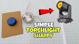 How To Make Mini Sharpy Light WithTorchLight 🔦And Cardboard  Simple Mini Sharpy Light At Home [upl. by Brandise]