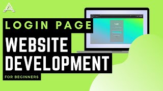 Front end web development tutorial for beginners  How to create a website  login page [upl. by Tom]