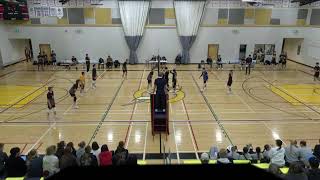 Steinbach Regional Secondary School vs CJS Mens Varsity Volleyball [upl. by Refinnaej]