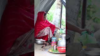 Village Girl Cooking shorts shortsvideo shortvideo [upl. by Ahsieket]